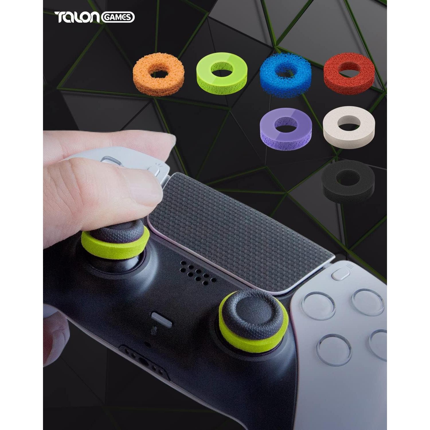 Anillos de Joystick TALONGAMES Azul Suave 4H - 6 Piezas