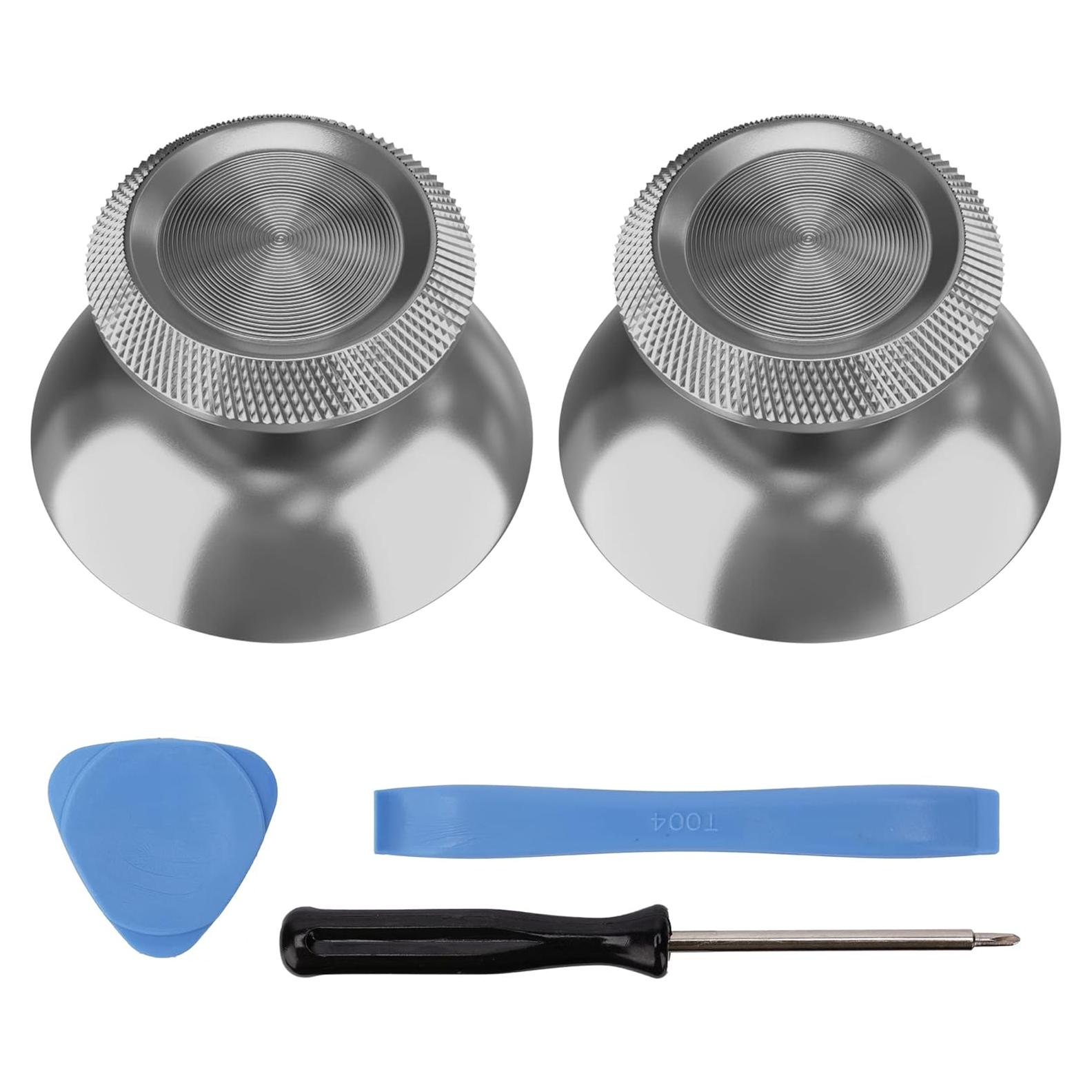 Palancas Metálicas Avericht para Controlador PS5 - Plata