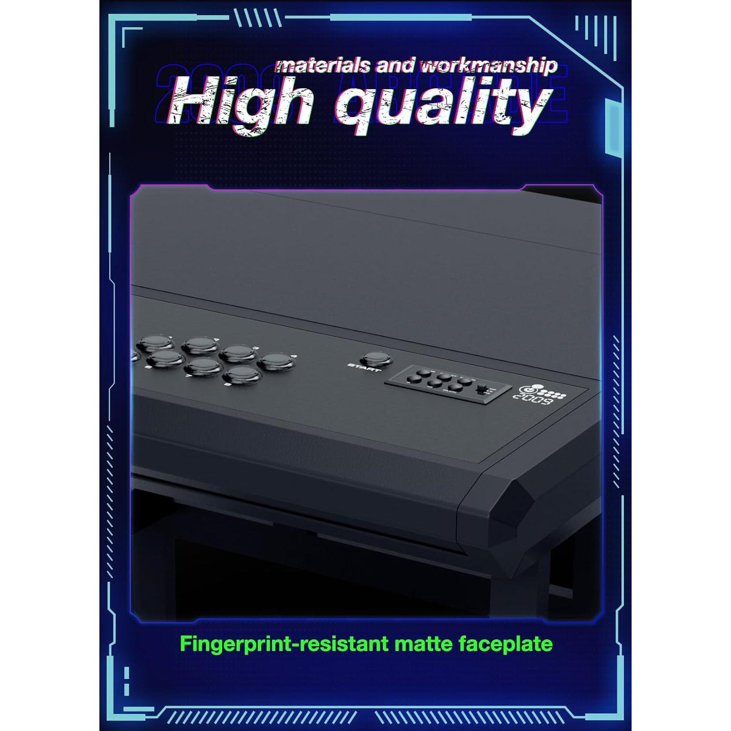 Consola de Arcade Qanba 2009 2P Metalica 965x670mm