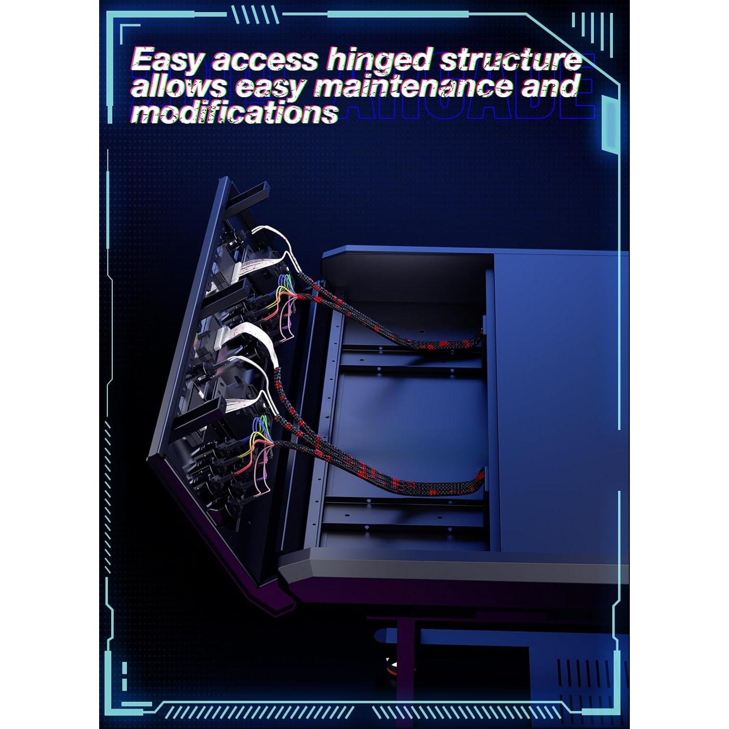 Consola de Arcade Qanba 2009 2P Metalica 965x670mm