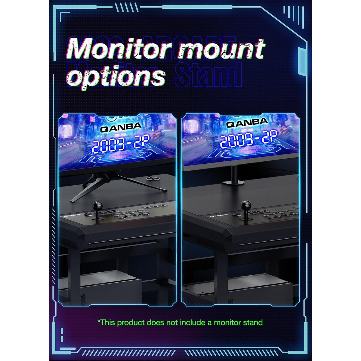 Consola de Arcade Qanba 2009 2P Metalica 965x670mm