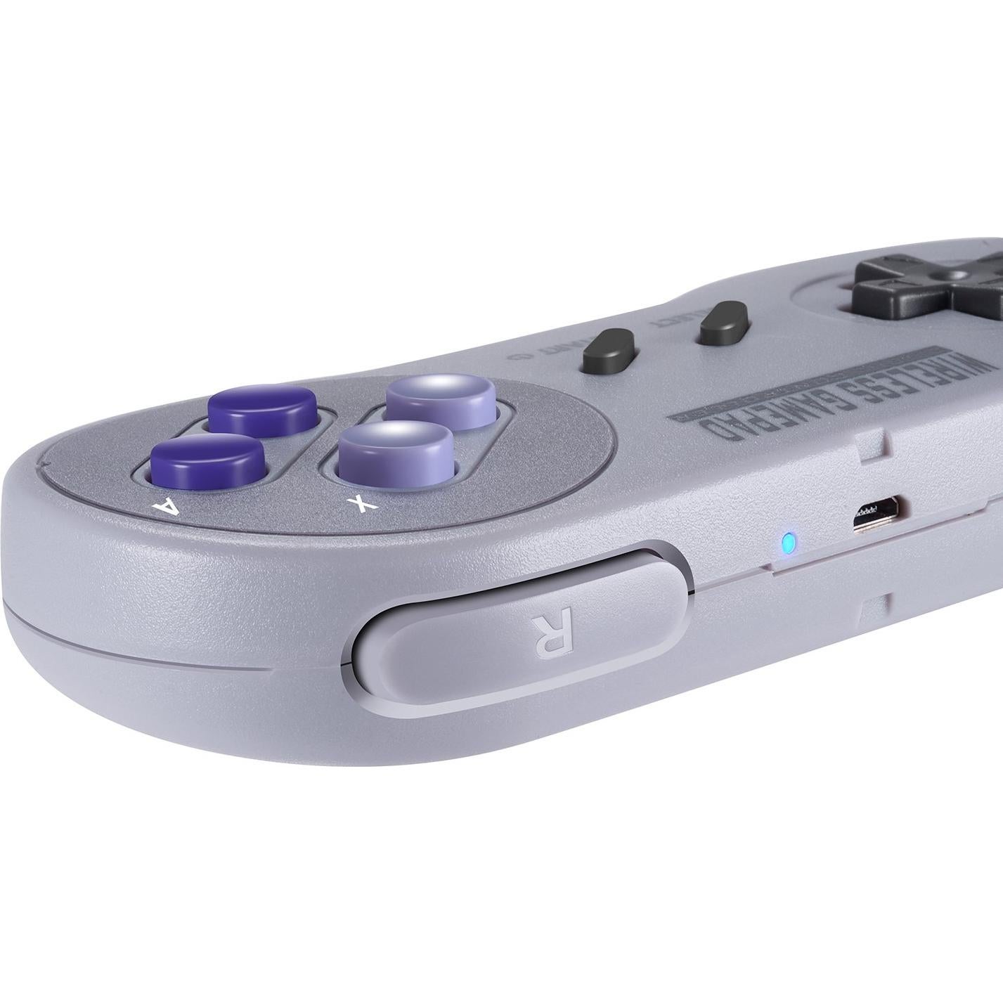 Controlador Inalámbrico Asopiram para SNES Classic - Paquete de 2