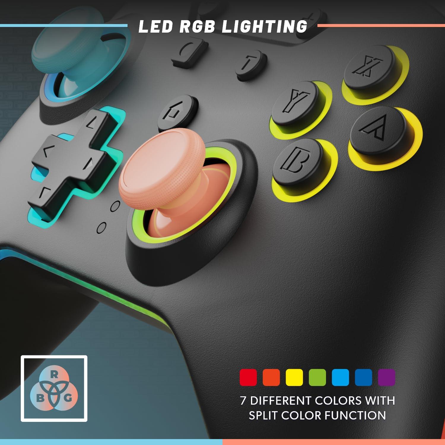 Controlador Pro Inalámbrico Hyperkin NuRival Armor 3 para Nintendo Switch