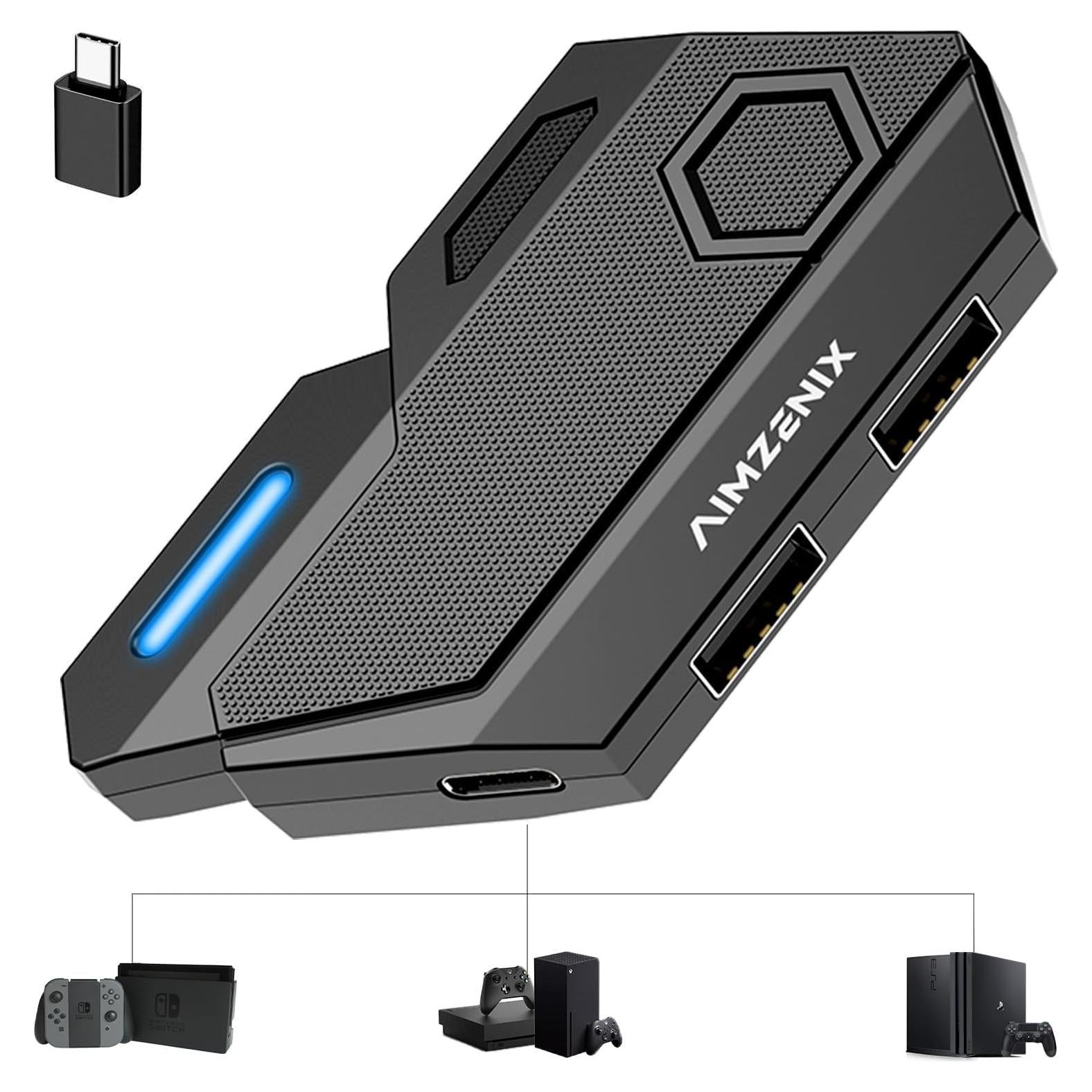 Adaptador de Teclado y Ratón Joso Blader para Consolas