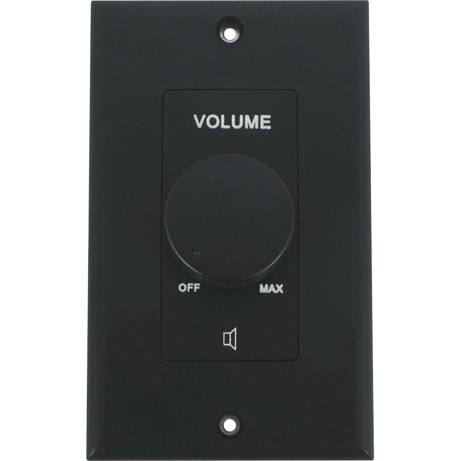Controlador de Volumen Rockville VOL70200 200W 70V Negro