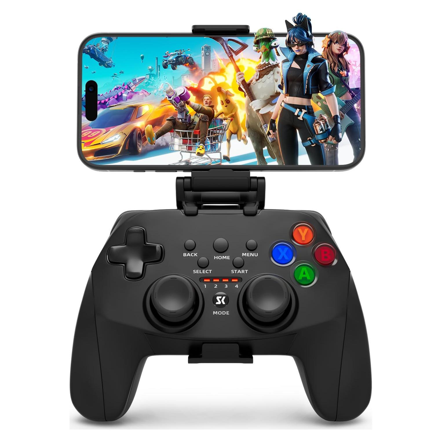 Controlador Inalámbrico ISHAKO para PC y Móvil - Negro