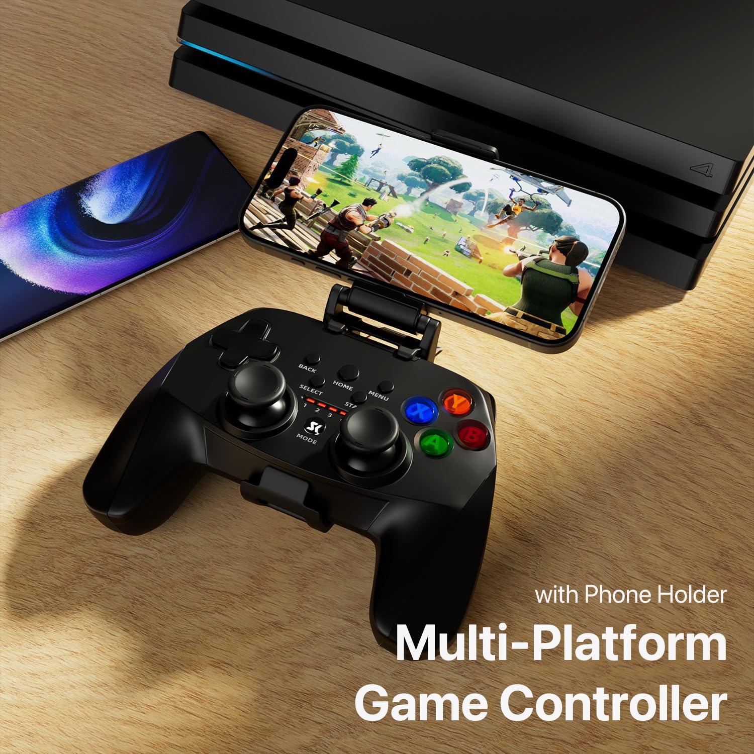 Controlador Inalámbrico ISHAKO para PC y Móvil - Negro