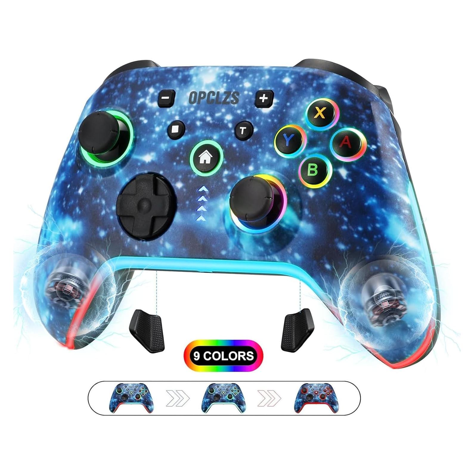 Controlador Pro Inalámbrico Azul Nintendool para Switch y PC