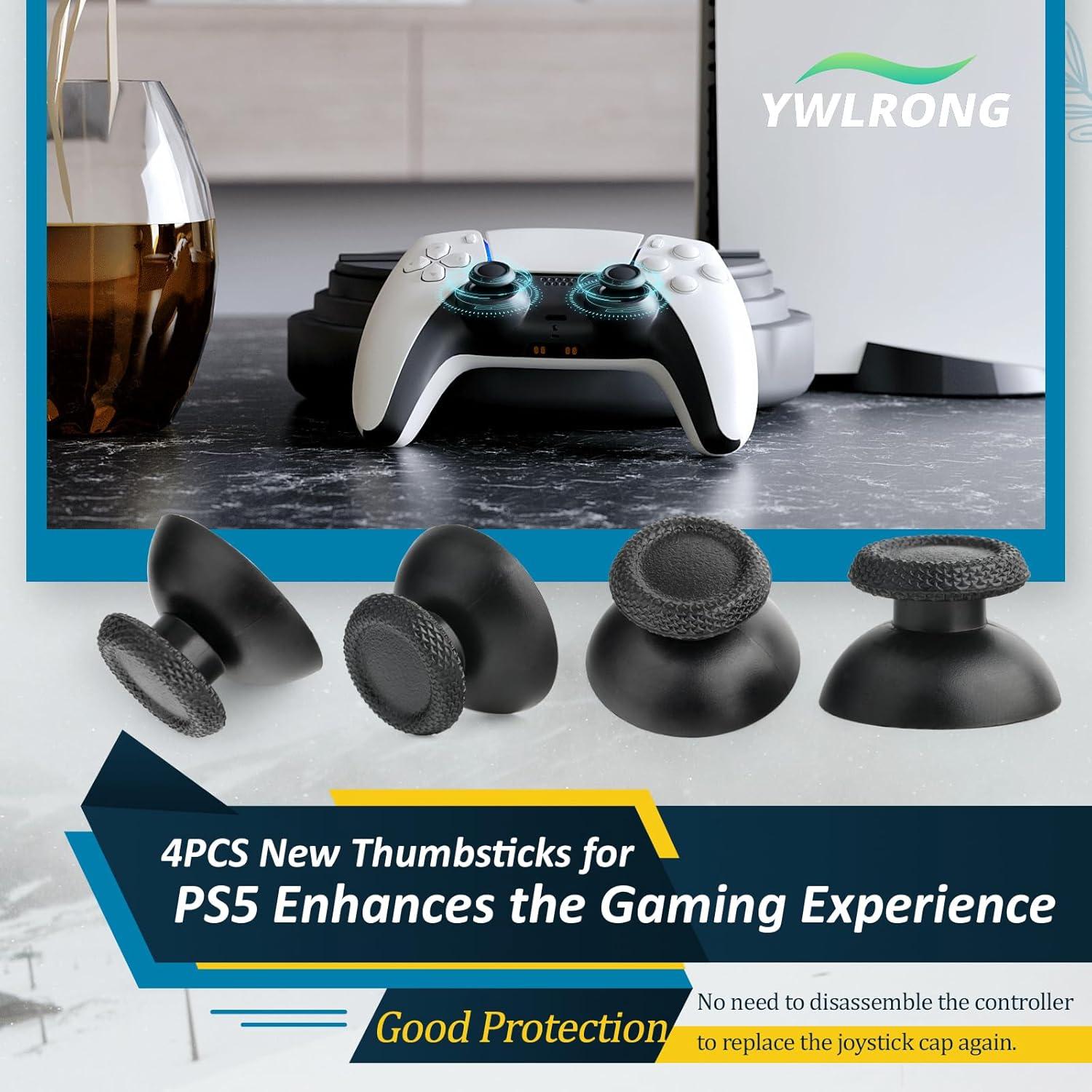 4 Joysticks Electromagnéticos TMR Anaranjados para PS5