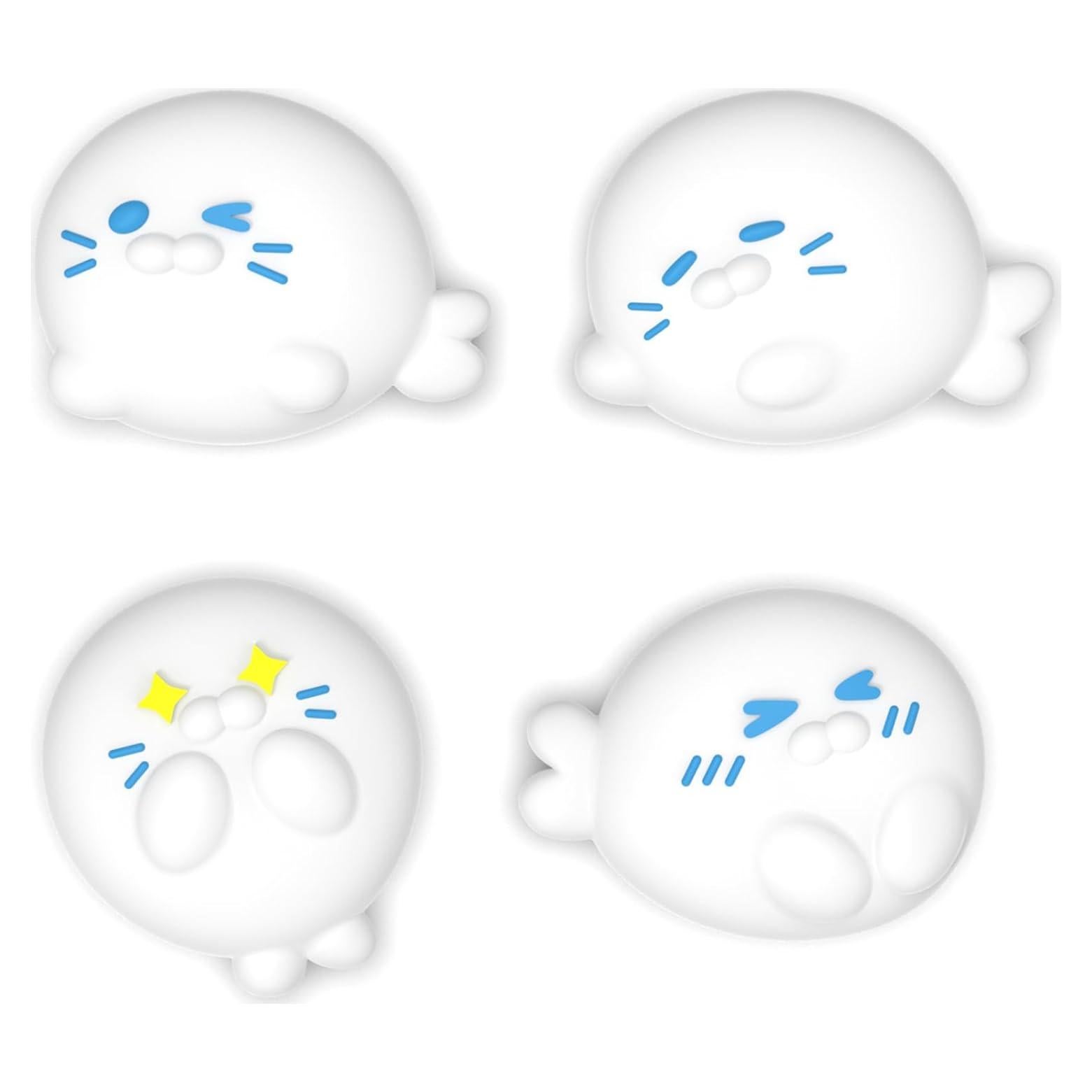 Agarraderas para Pulgares PlayVital para Nintendo Switch 2 - Silicona