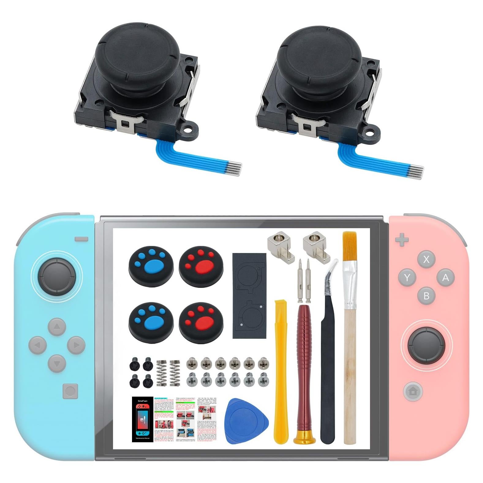Kit de Reemplazo Joystick SmaFsan para Nintendo Switch - 2 Piezas