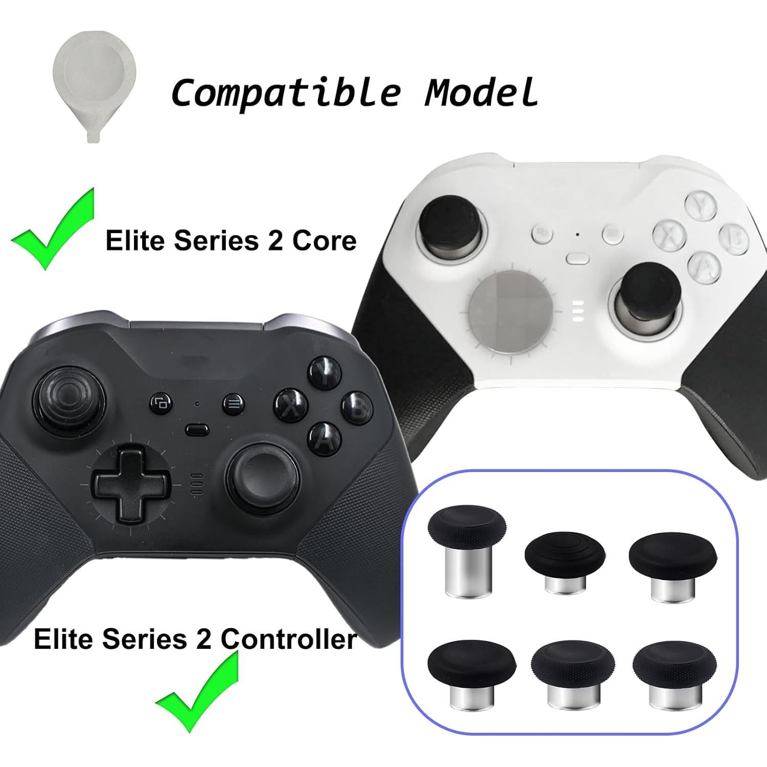 Palancas Magnéticas de Metal Mingxiong para Xbox Elite 2 - 7 en 1