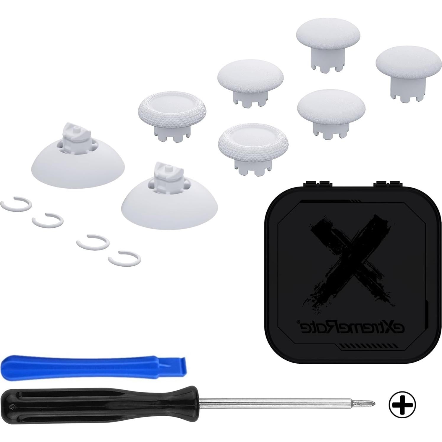 Palancas Intercambiables eXtremeRate EDGE para PS5 - Robot Blanco