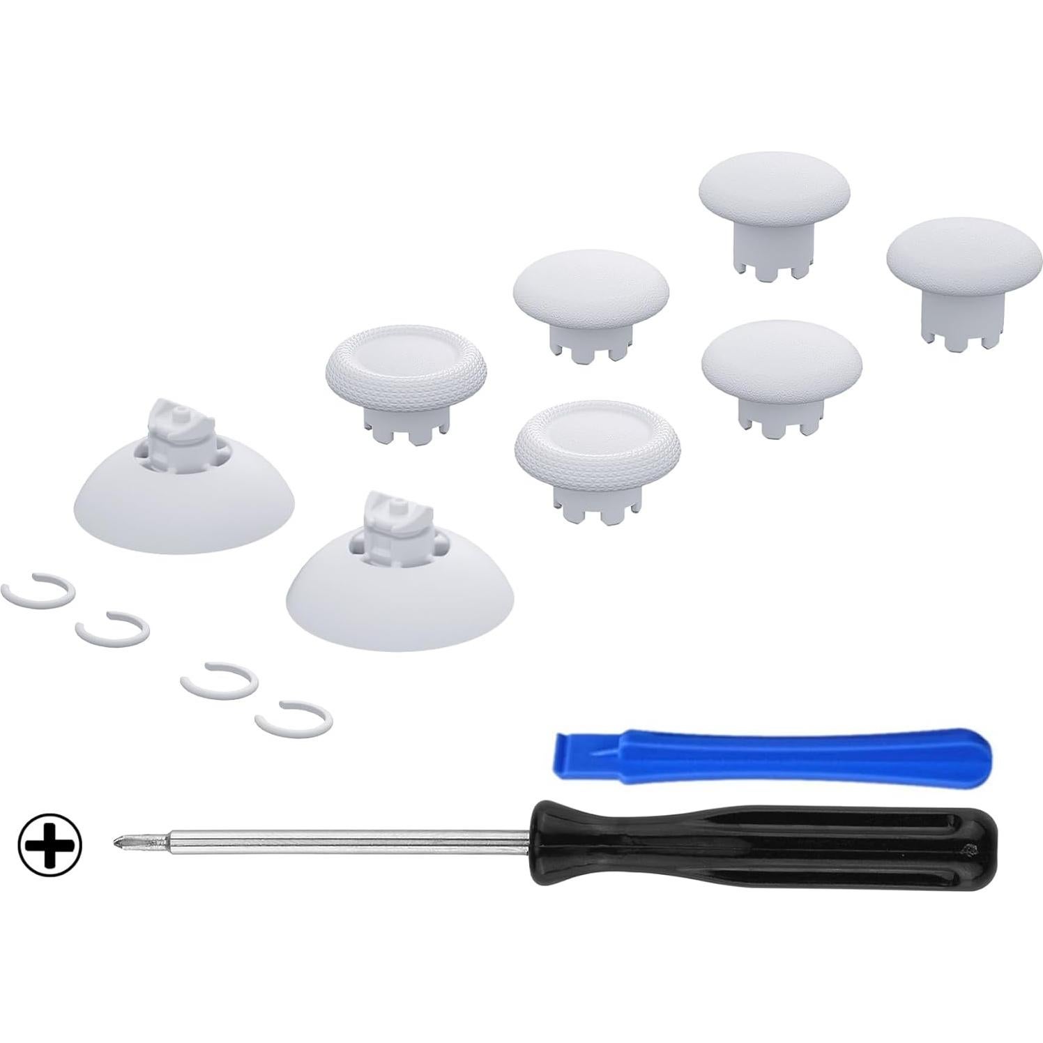 Palancas Intercambiables eXtremeRate EDGE para PS5 - Robot Blanco