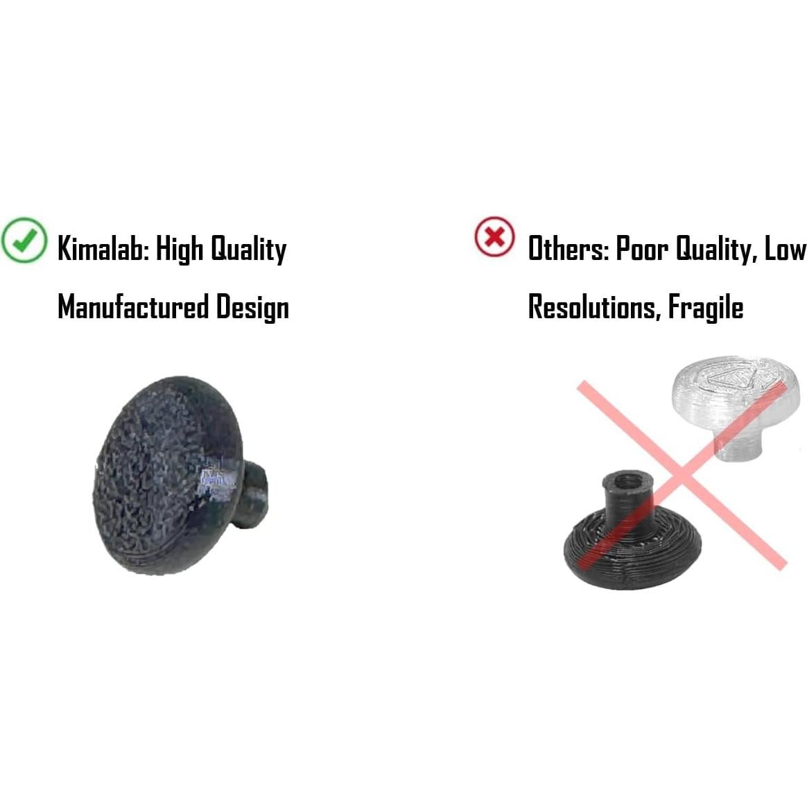 Paquete de 4 Caps de Joystick Kimalab para Consolas Portátiles