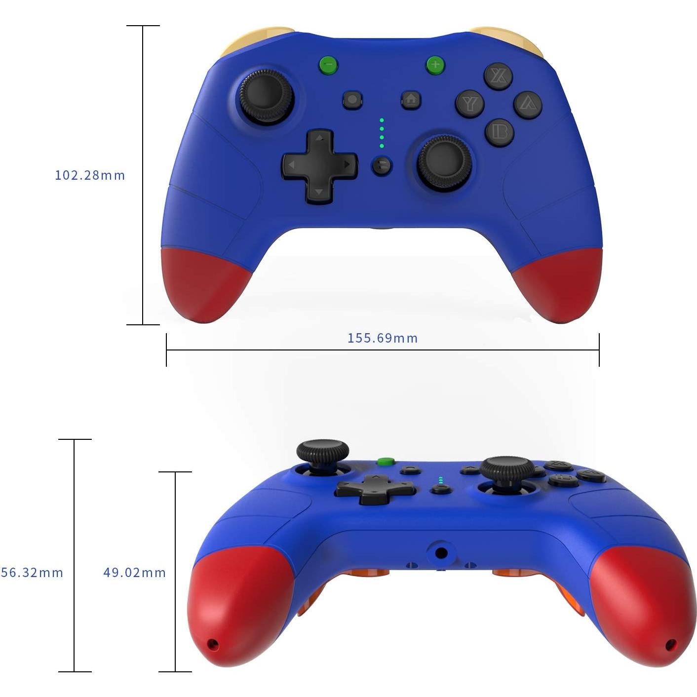 Controlador Inalámbrico Mayfan para Nintendo Switch con Turbo