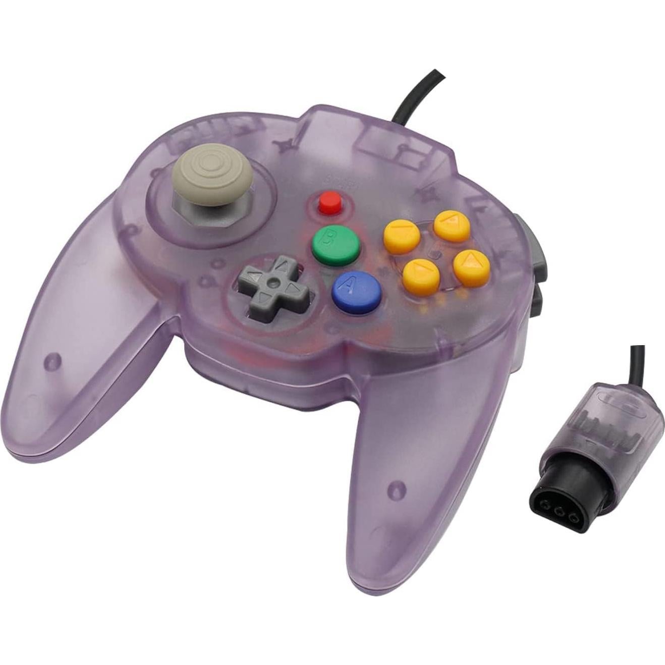 Controlador con cable Intec Gaming Warrior 64 para Nintendo 64 Púrpura