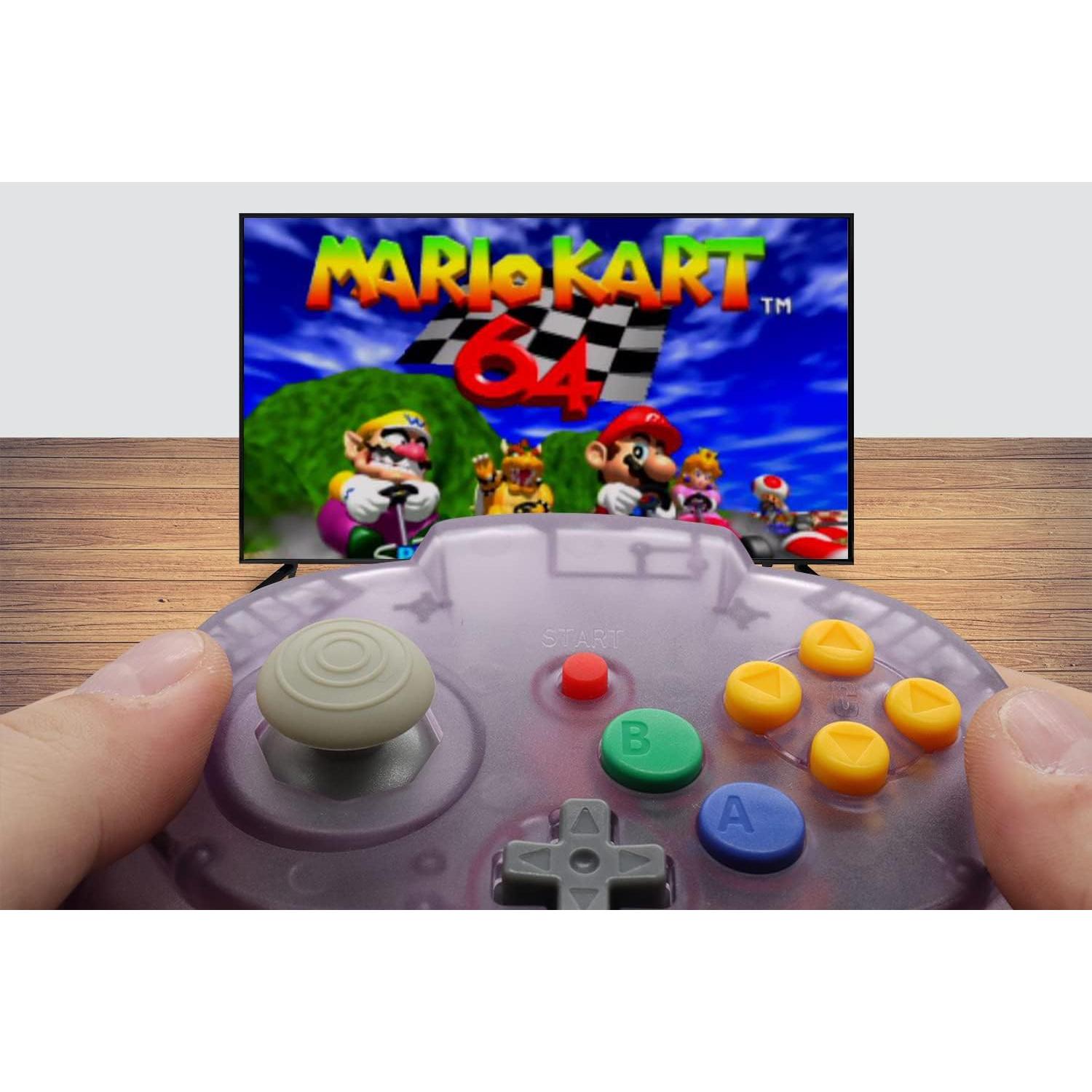 Controlador con cable Intec Gaming Warrior 64 para Nintendo 64 Púrpura