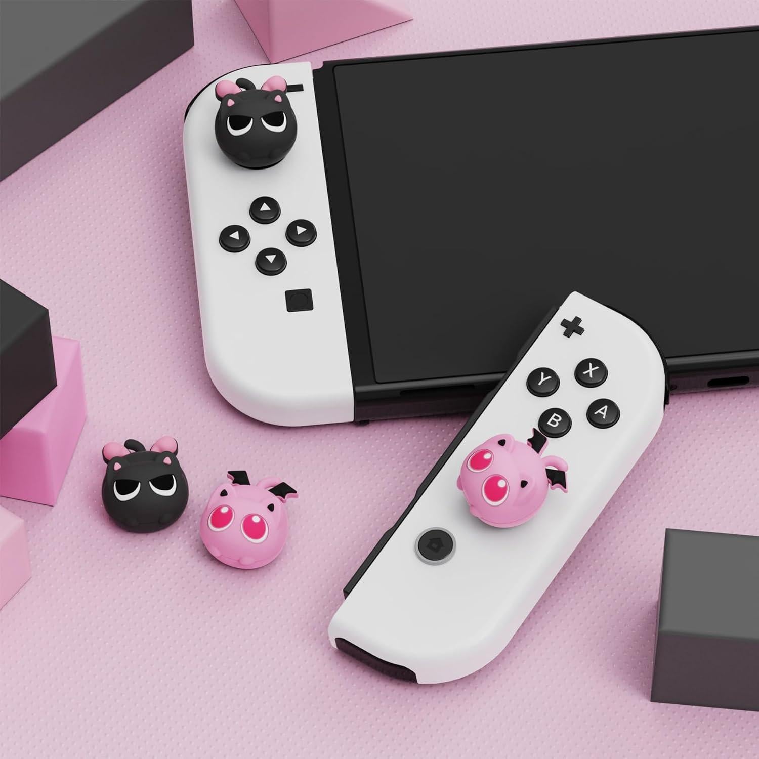 Tapas de Almohadilla para Pulgar PlayVital para Nintendo Switch