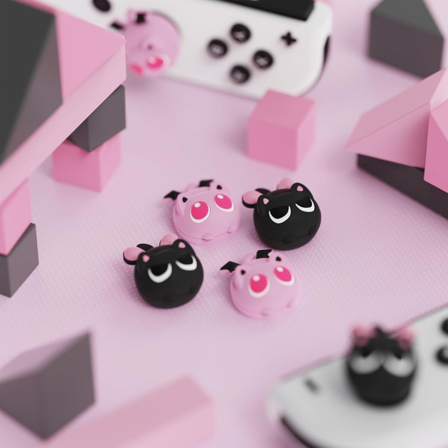 Tapas de Almohadilla para Pulgar PlayVital para Nintendo Switch