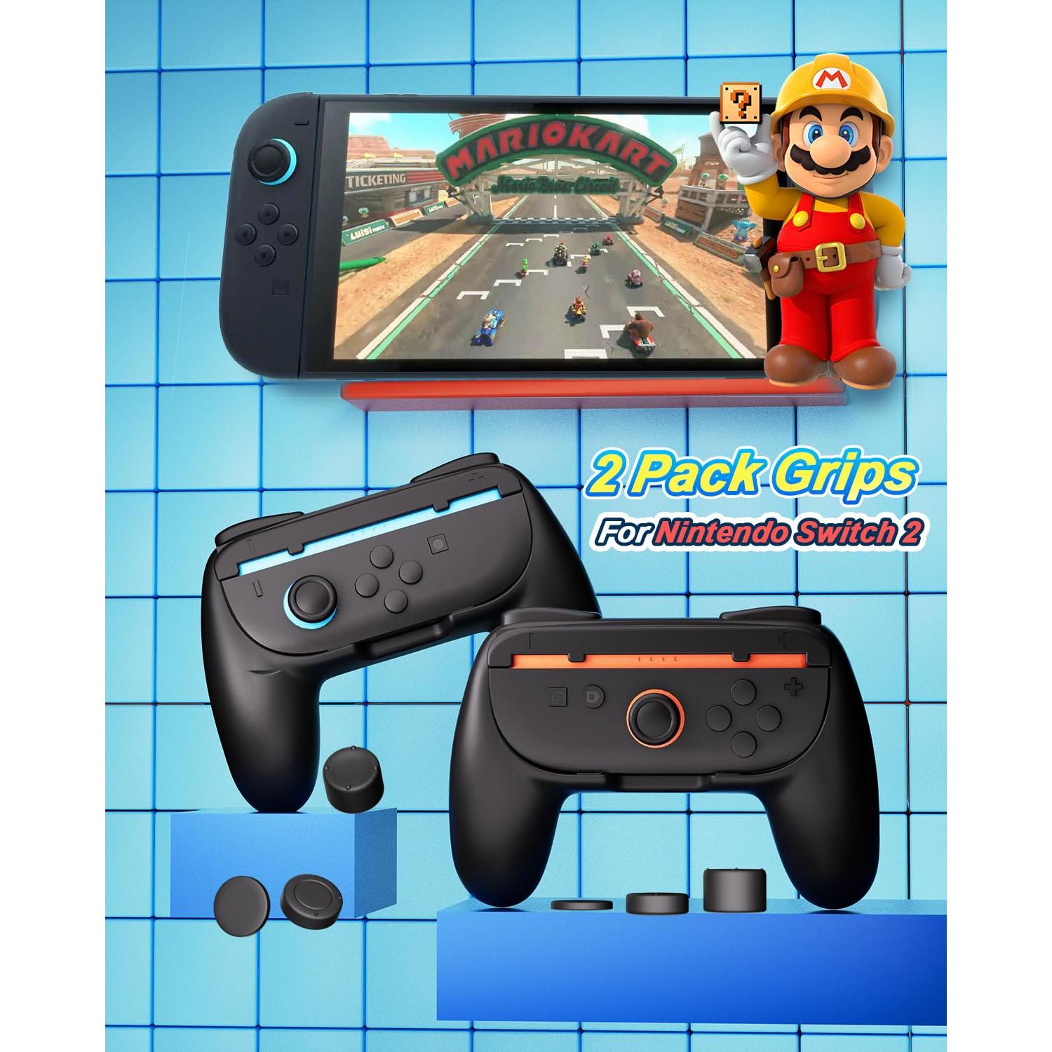 Agarraderas Ergonómicas Joy-Con YOUHODA para Nintendo Switch 2