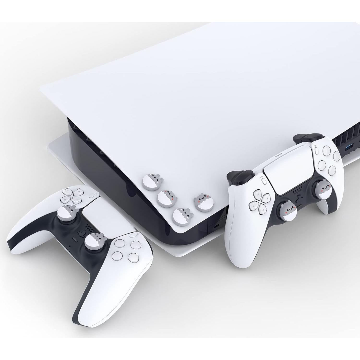 Tapones de Joystick PlayVital para PS5/Xbox/Switch - Conejo y Ardilla