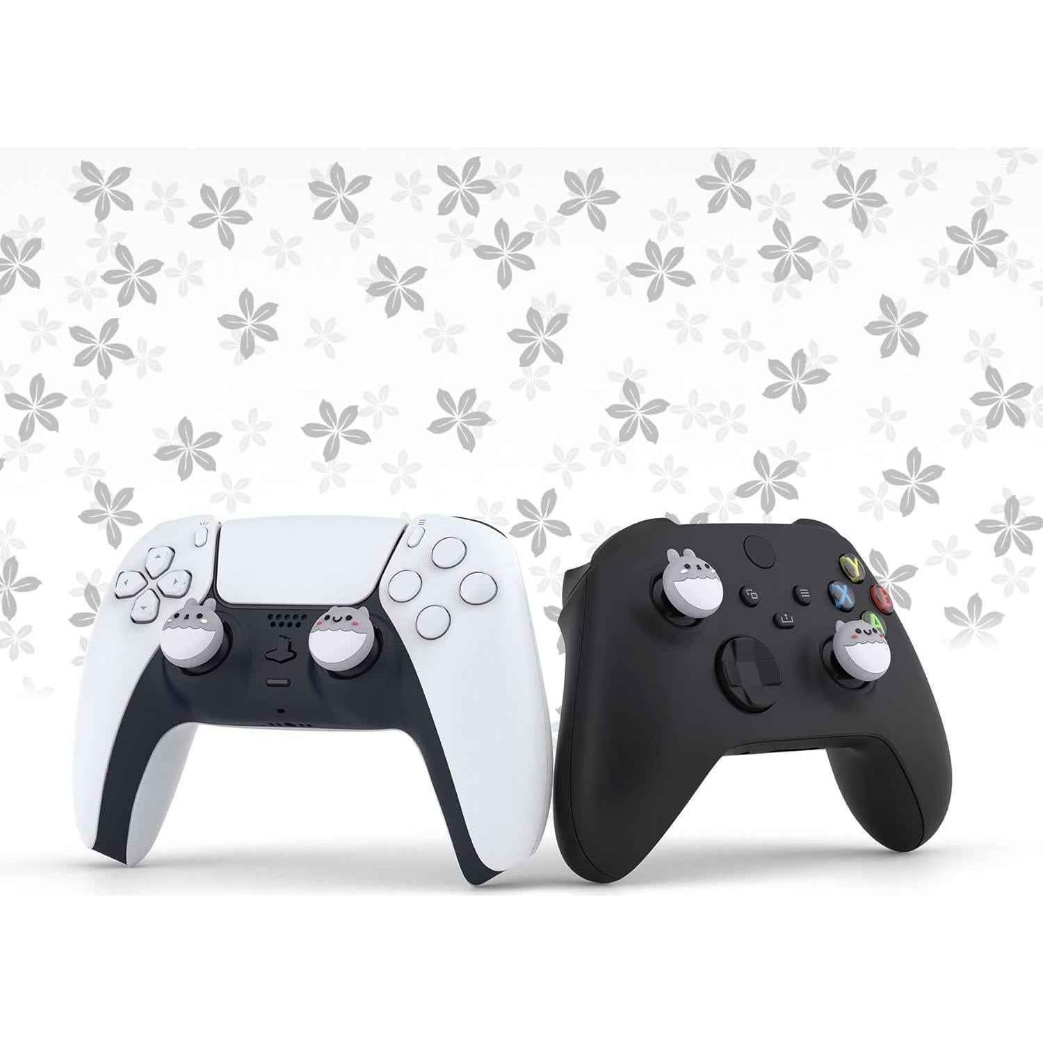 Tapones de Joystick PlayVital para PS5/Xbox/Switch - Conejo y Ardilla