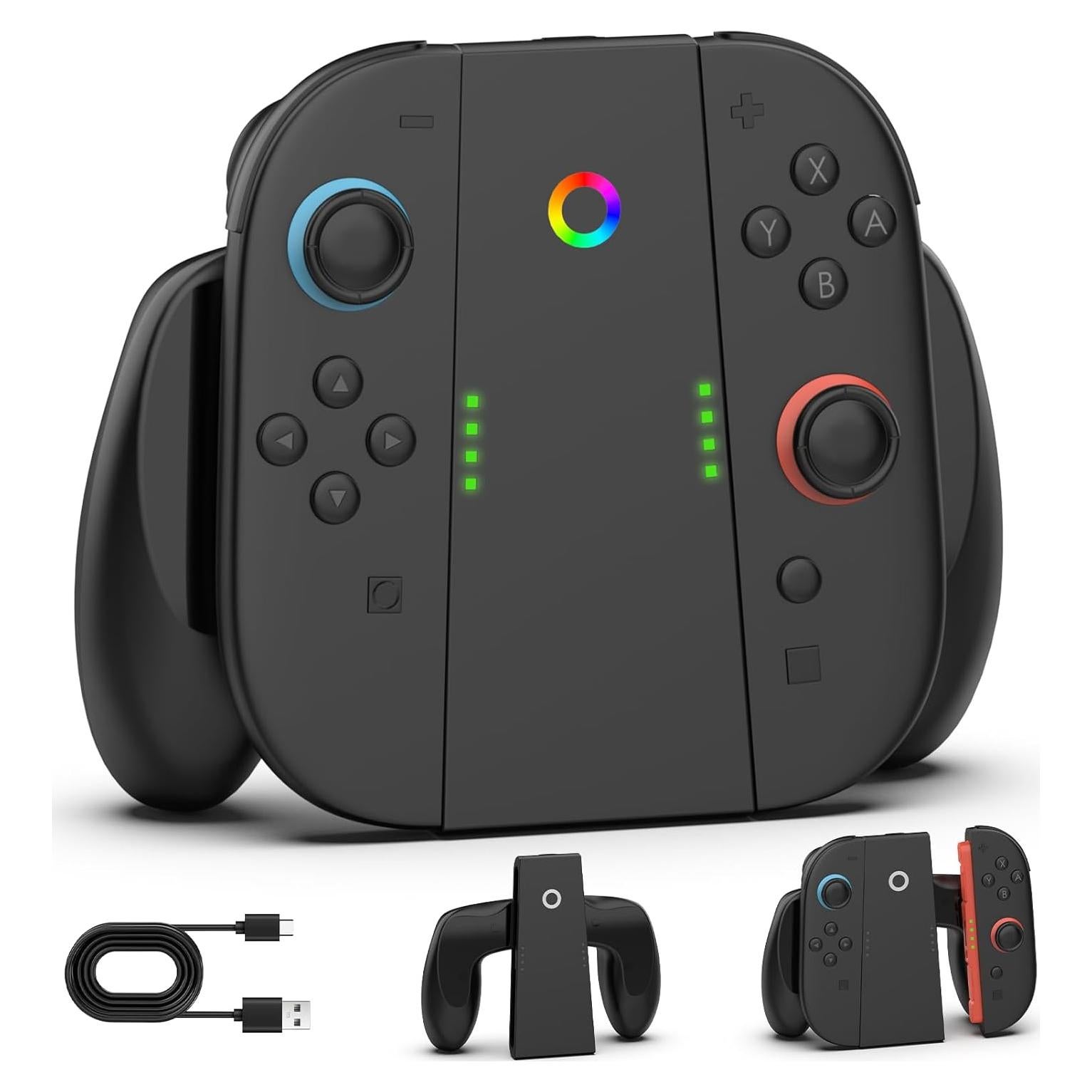 Agarre de Carga Magnético HUIJUTCHEN para Nintendo Switch 2