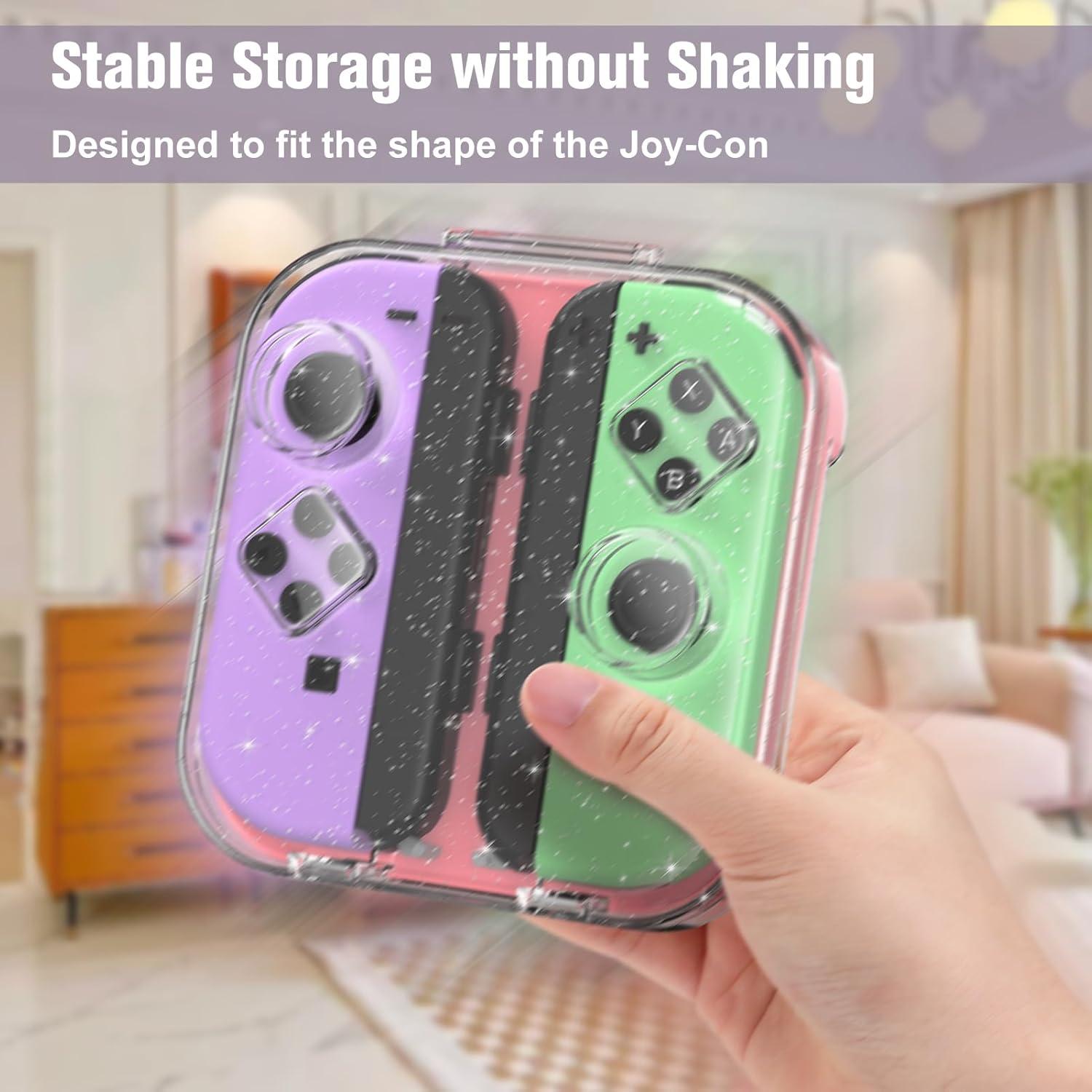 Funda de Almacenamiento Fintie Rosa para Joy-Con Nintendo Switch