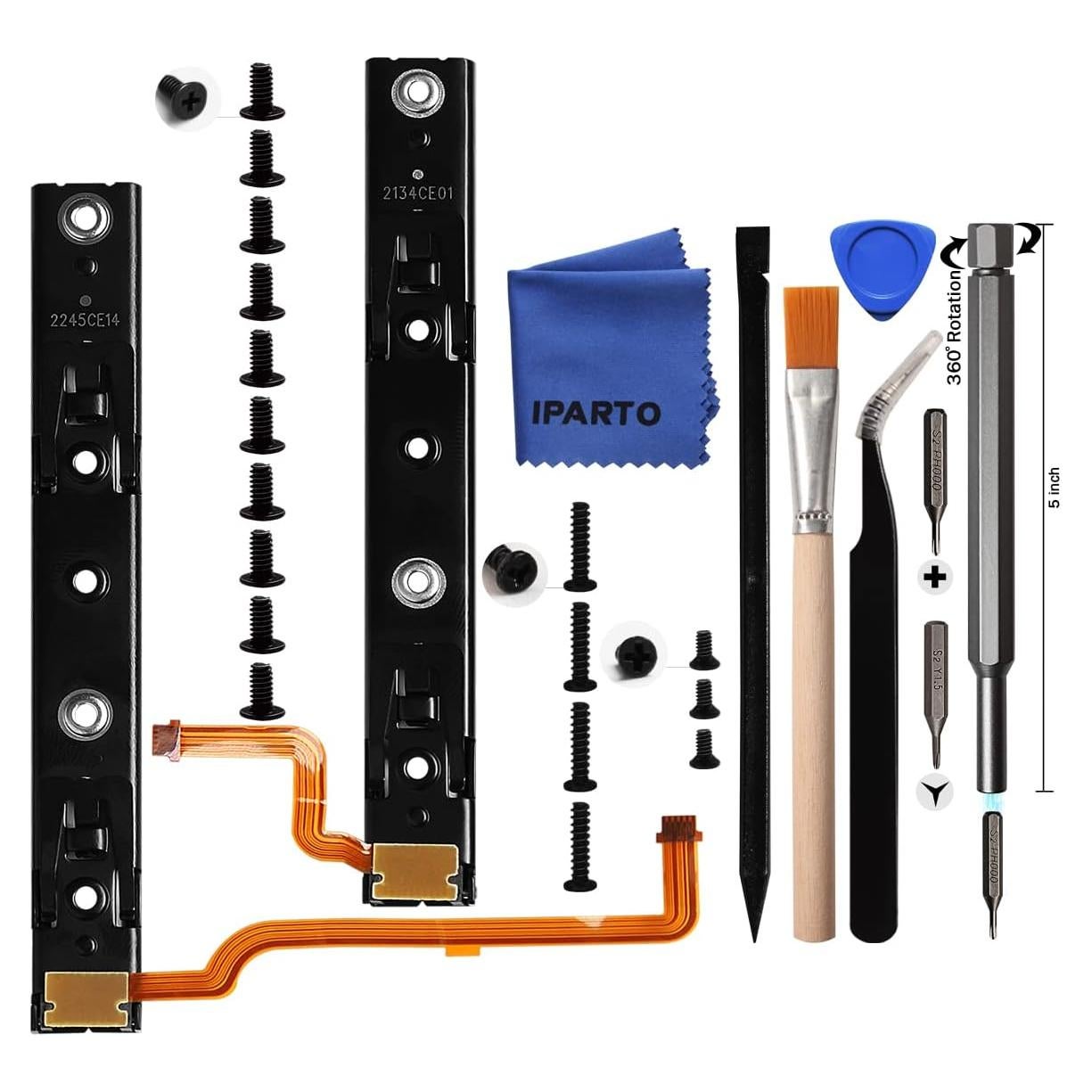 Kit de Reemplazo Riel Deslizante Nintendo Switch iParto