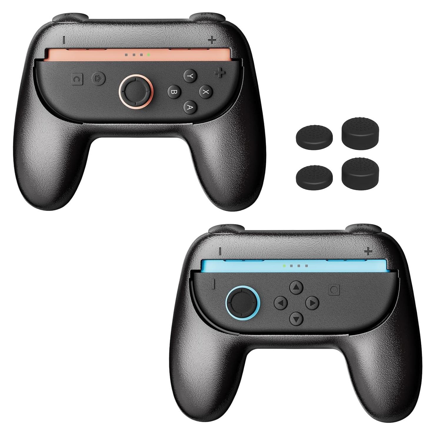 Agarre Ergonómico WEOTOO para JoyCon Switch 2 (2025) - Antideslizante