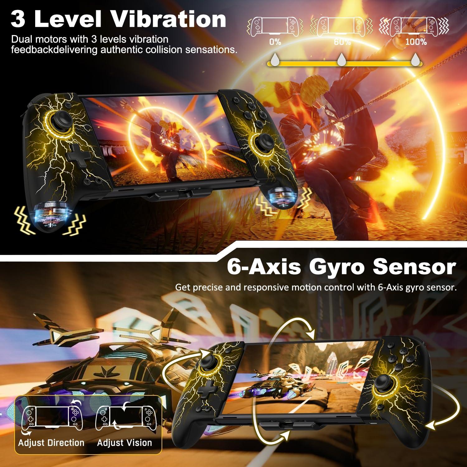 Controlador Inalámbrico Gammeefy JC200 para Nintendo Switch