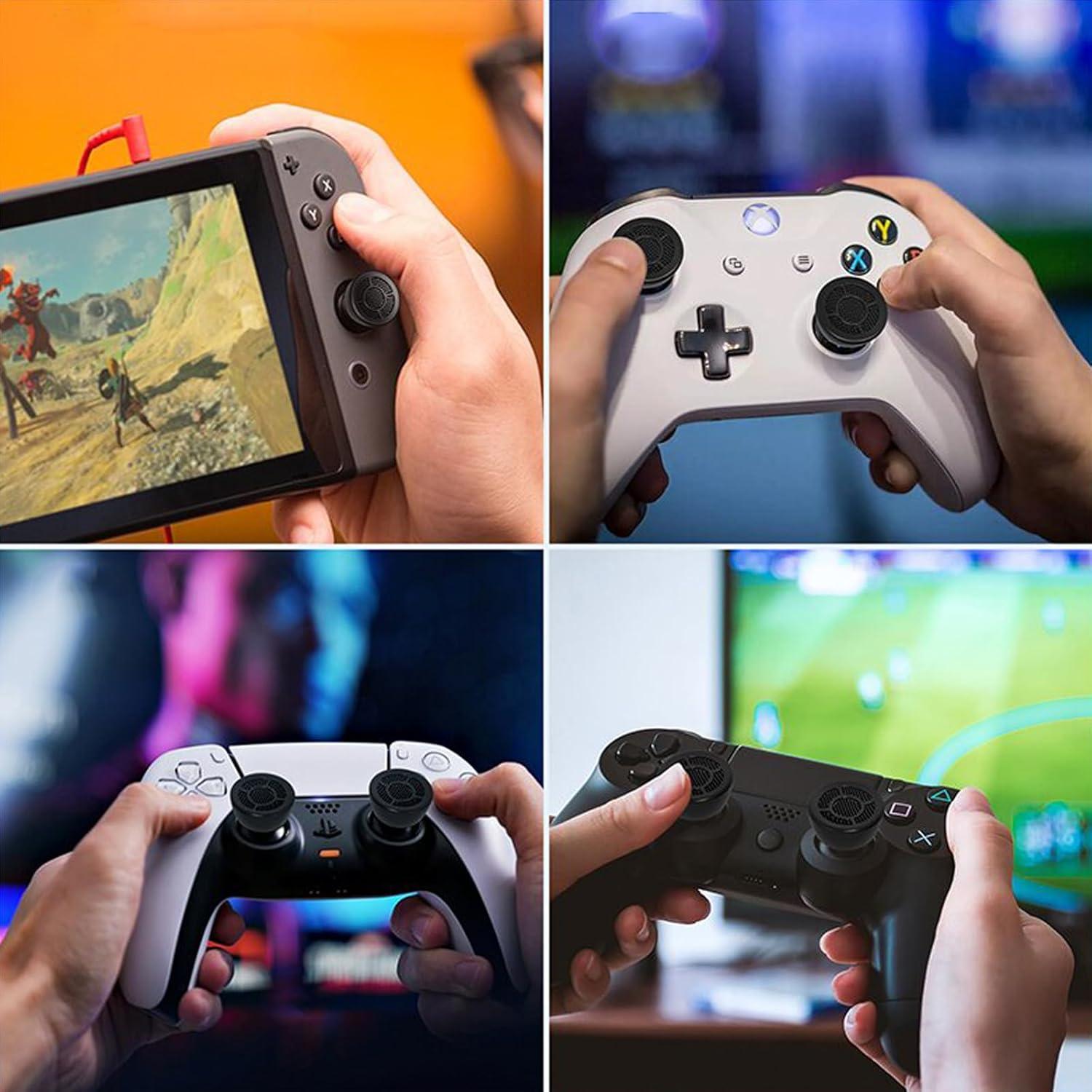 Cubierta de Silicona para Joystick PS5/PS4/Switch - 6 Piezas