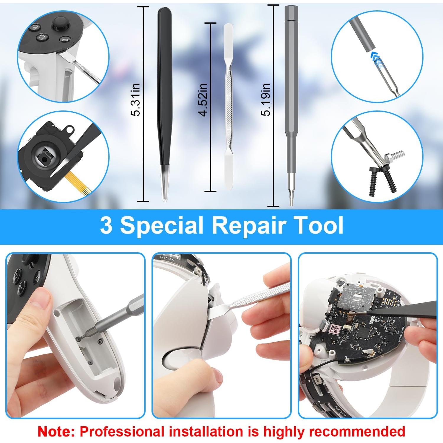 Kit de Reemplazo Joystick para Controlador Quest 2 Gamorek