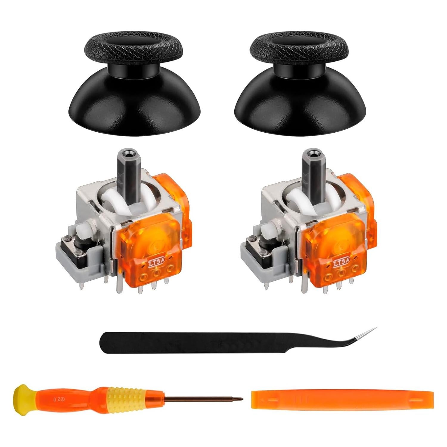 Joysticks Electromagnéticos TOMSIN TMR para Controlador PS5 - Paquete de 2