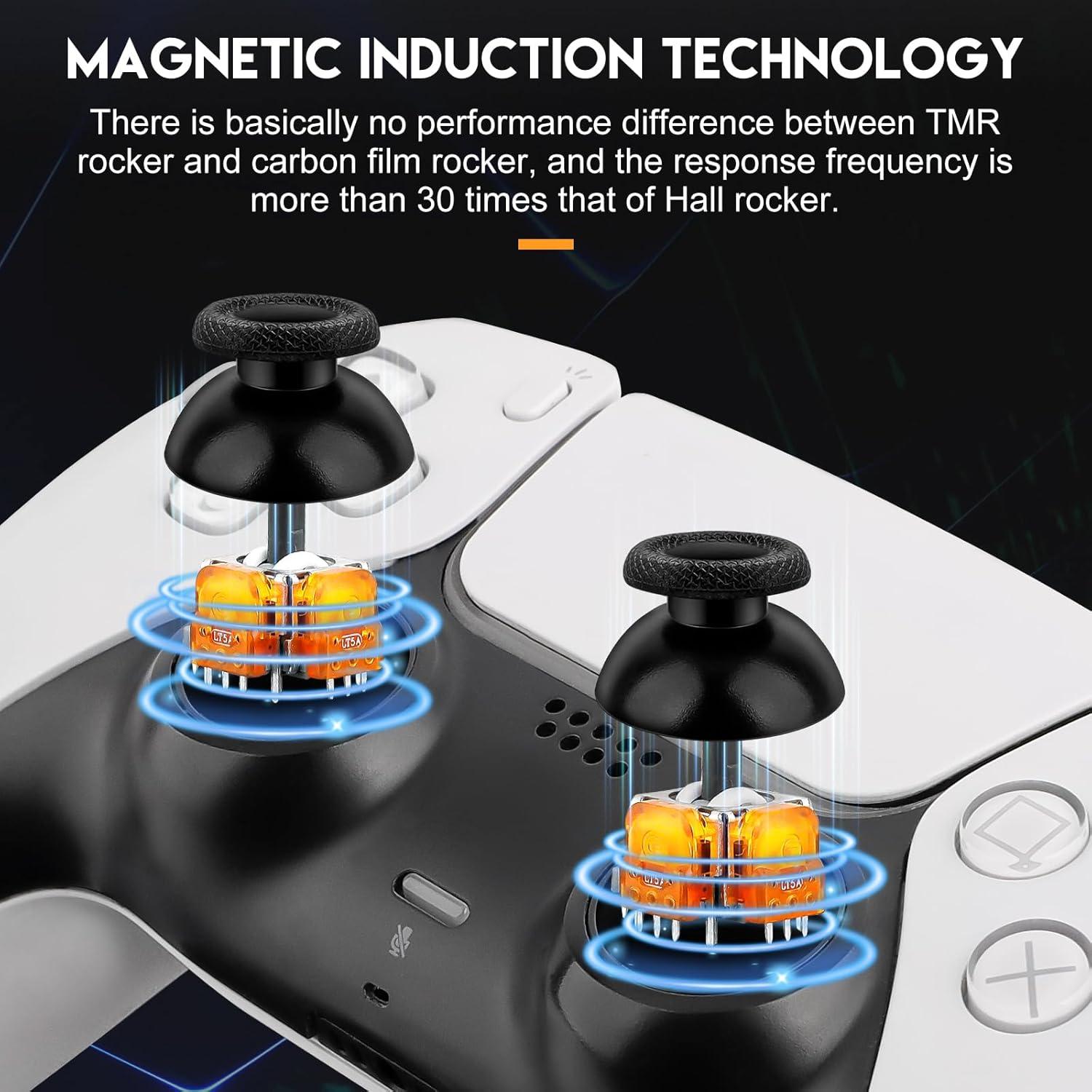 Joysticks Electromagnéticos TOMSIN TMR para Controlador PS5 - Paquete de 2