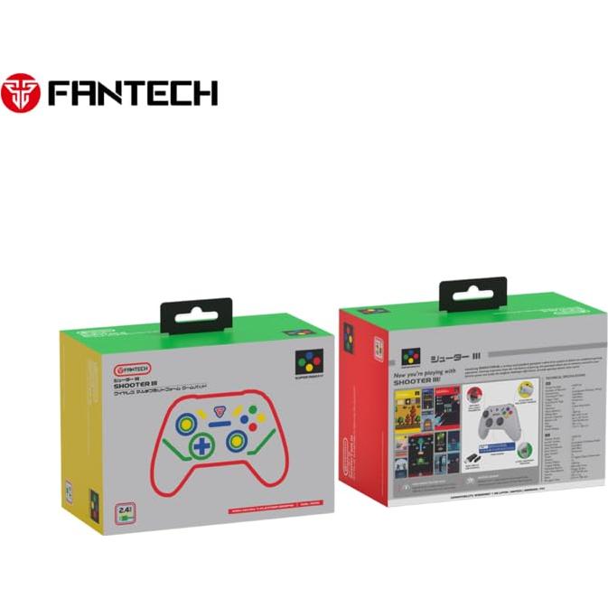 Controlador Fantech Inalámbrico para Nintendo Switch con Joysticks Hall