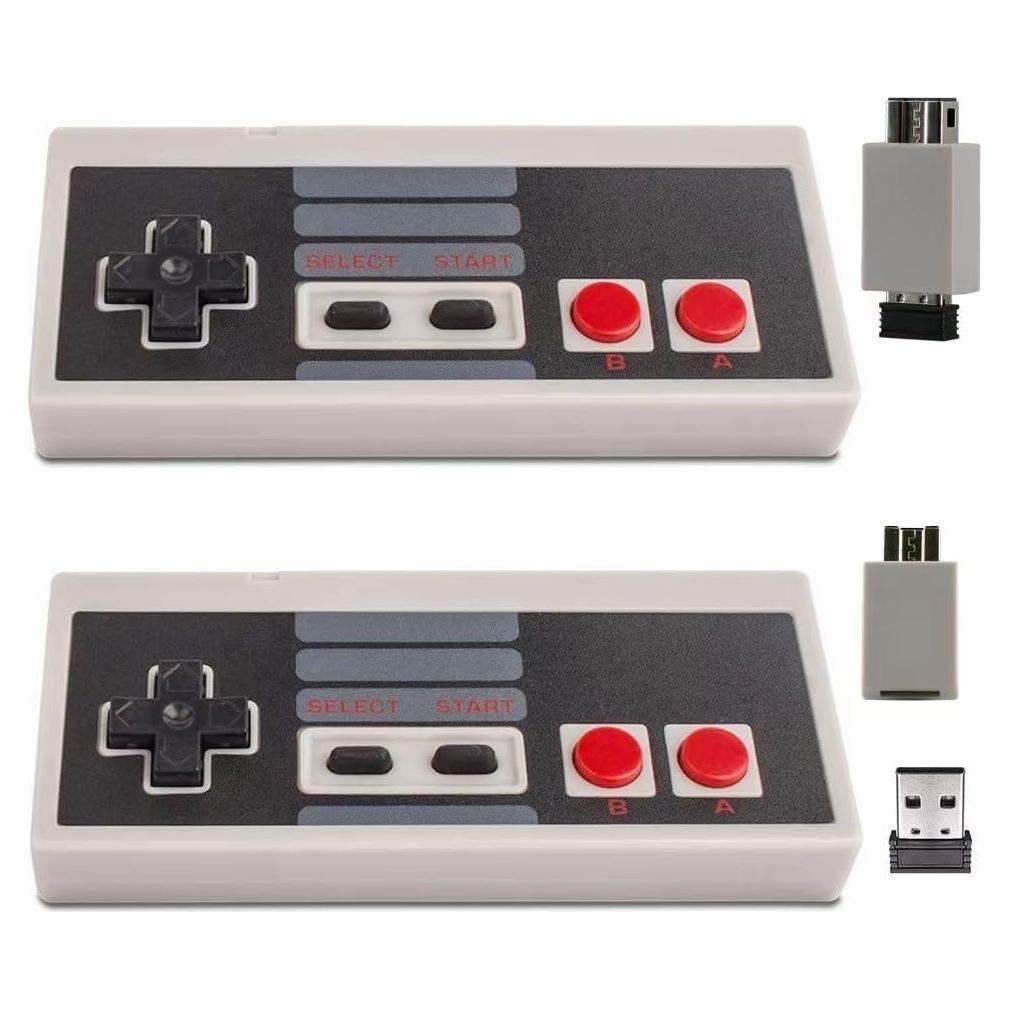 Controlador Inalámbrico ZAMPAM para Mini NES con Adaptador USB