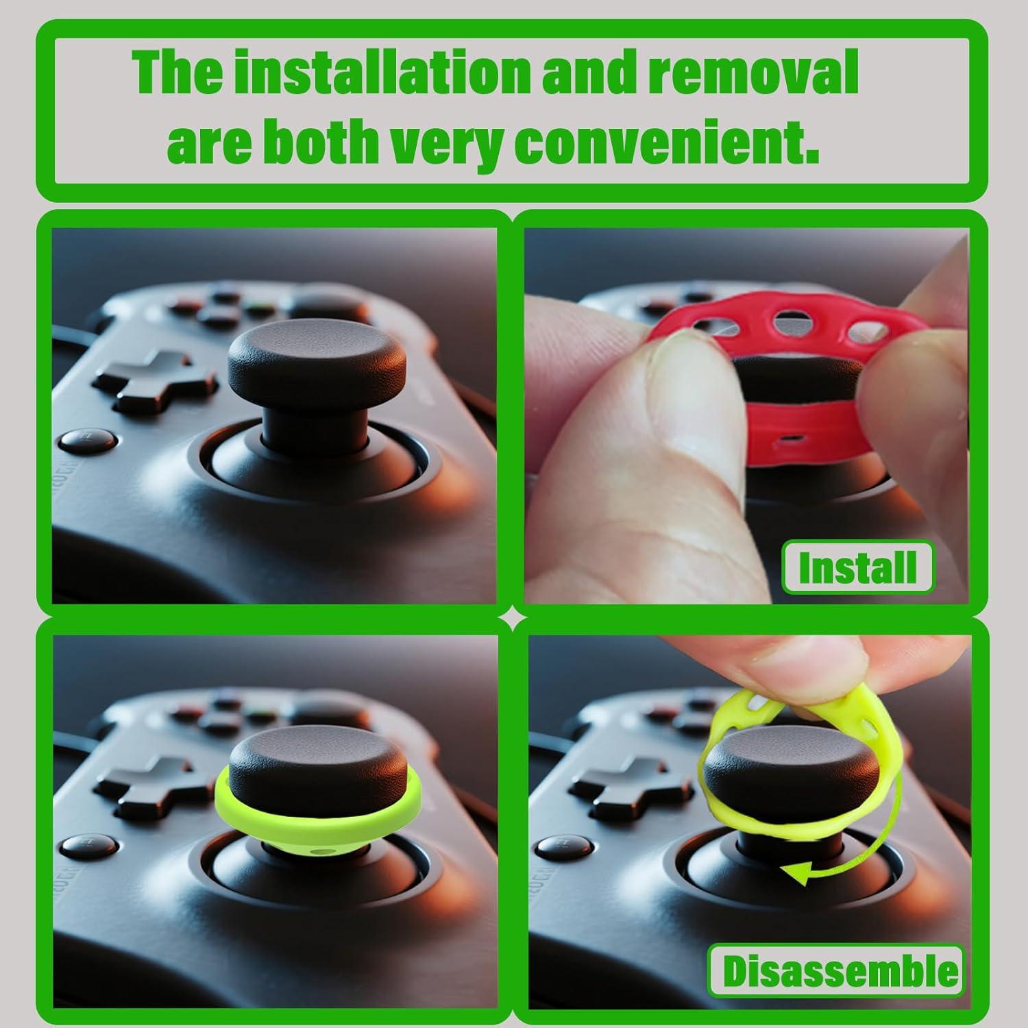 Anillos de Control de Precisión Bshirmay para Joystick - 18 Piezas