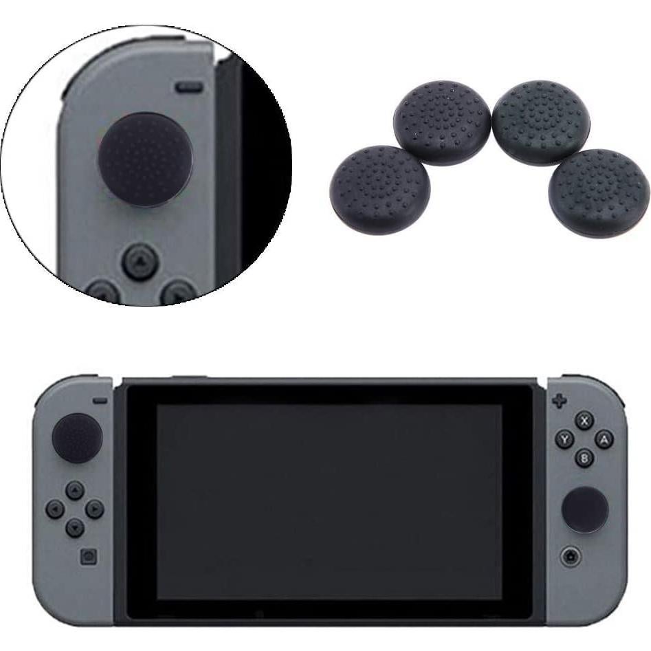 Tapa de Joystick de Silicona TPU Tekmihat para Switch NS