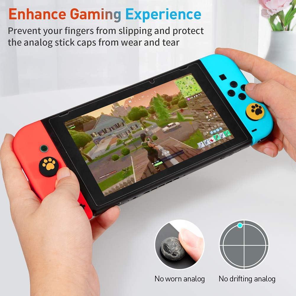 Cubiertas de Pulgar de Garra de Gato Oritikur para Joy-Con Switch