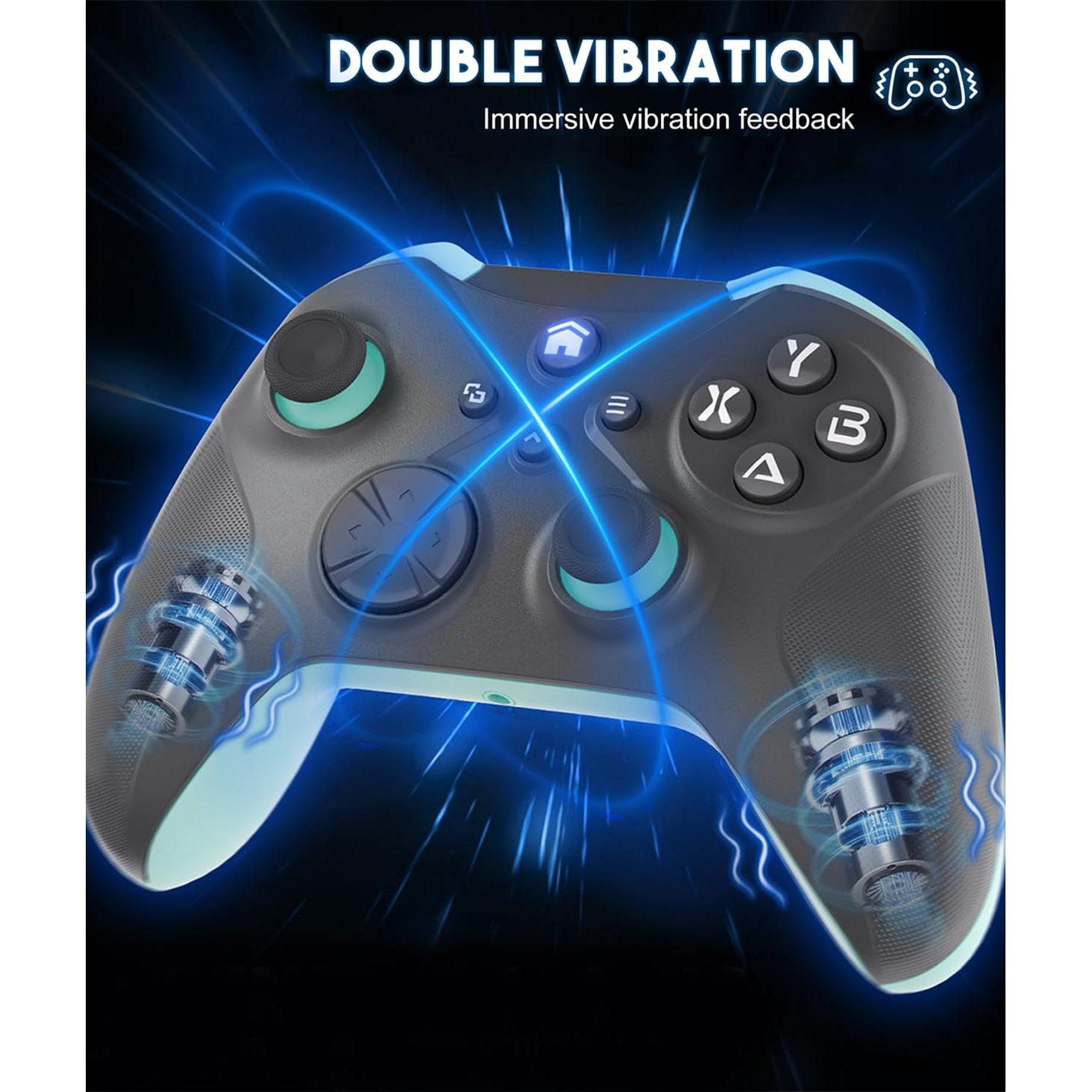 Controlador Inalámbrico Dinosoo para Xbox One/Series X|S - Naranja y Gris