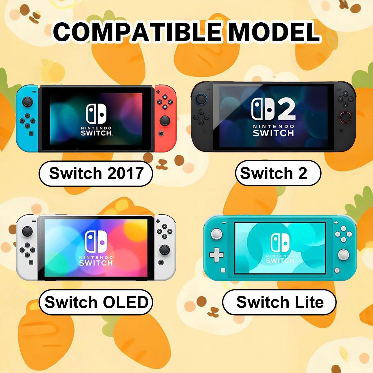 Agarradores de Stick Analógico Silicona Epstur para Switch - 4PCS