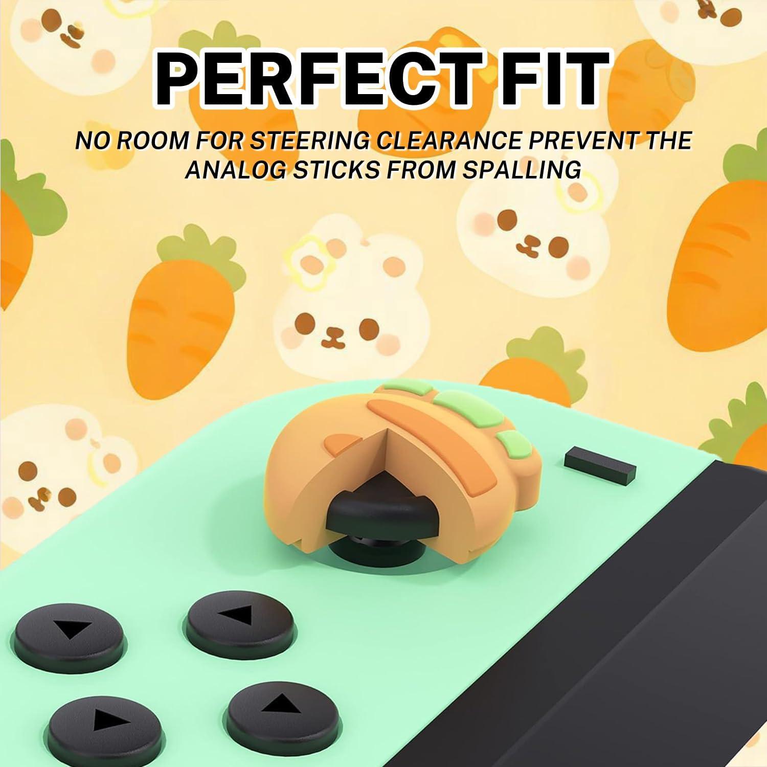 Agarradores de Stick Analógico Silicona Epstur para Switch - 4PCS