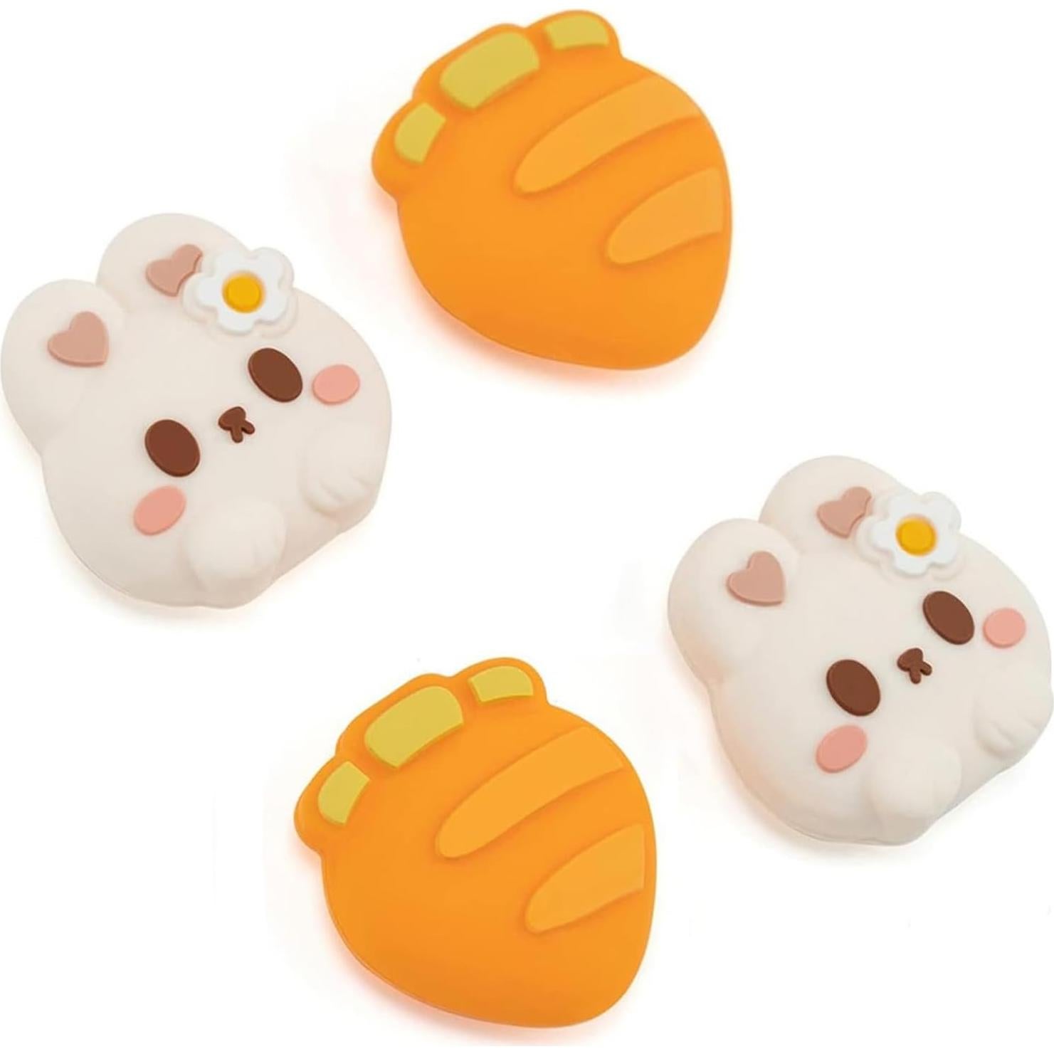 Agarradores de Stick Analógico Silicona Epstur para Switch - 4PCS