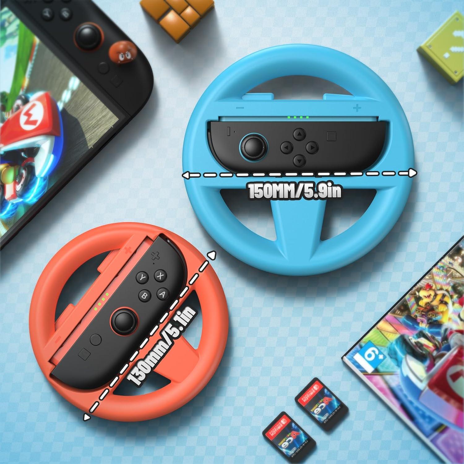 Volantes KINWIN para Nintendo Switch 2 Joycon - 4 Pack