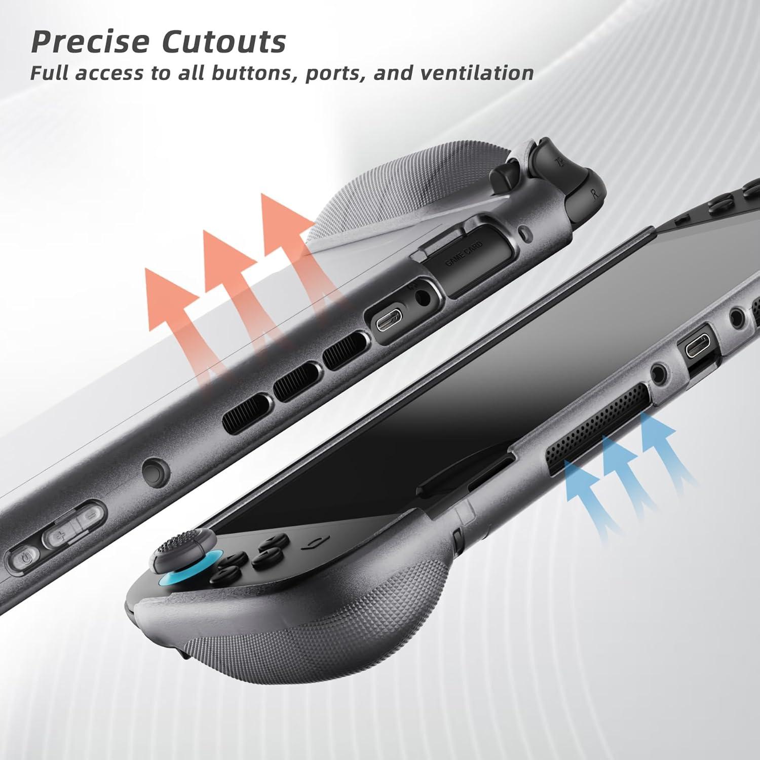 Funda Protectora PlayVital para Nintendo Switch 2 - TPU Antigolpes