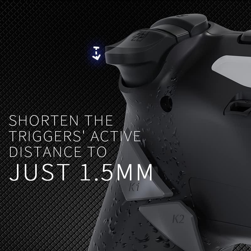 Controlador Inalámbrico HEXGAMING NEW EDGE PS4 - 4 Botones Traseros, 6 Perfiles