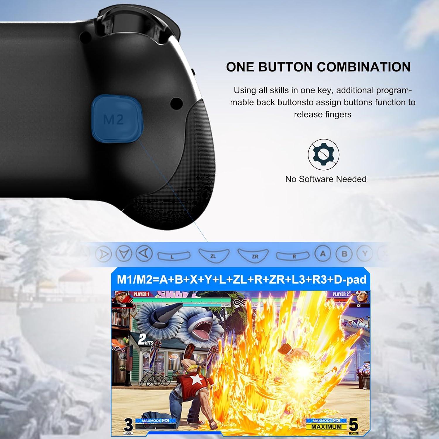 Controlador de Juegos Móvil Megadream Tipo C para iPhone 15/16 y Android