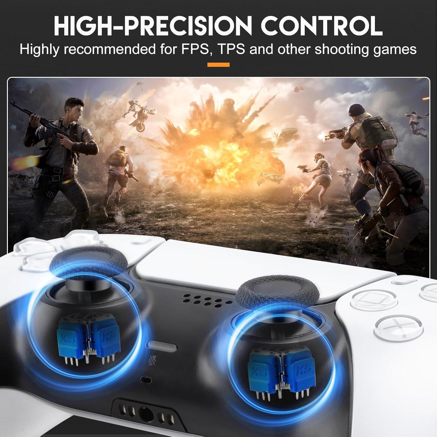 Joysticks de Reemplazo TOMSIN TMR para Controlador PS5 - Kit de 4